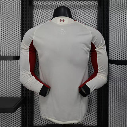 Player Version Liverpool Jersey 25/26 Away Long Sleeves Football Kit Soccer Jersey