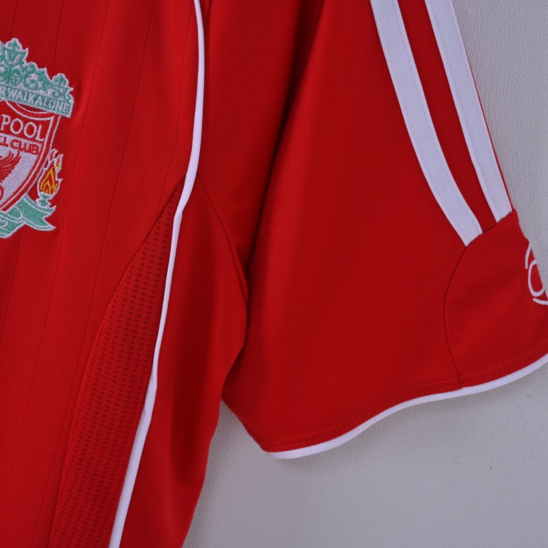 Retro Liverpool Jersey 2006-07 Home Football Kit Soccer Jersey