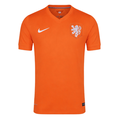 Retro 2014 Mens Netherlands World Cup Home Jersey