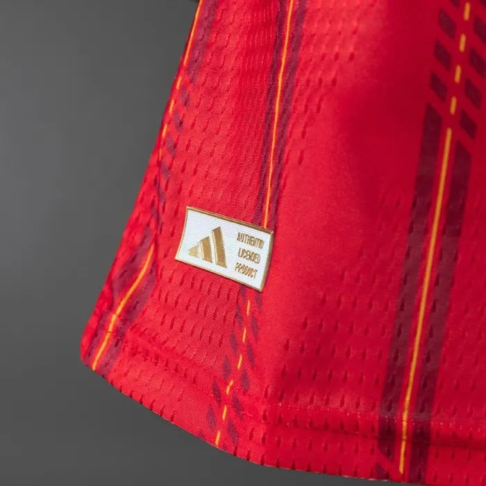 Player Version Spain Home Jersey 2026 World Cup Football Kit Long Sleeves