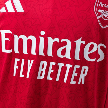 Arsenal Jersey 25/26 Home Football Kit Long Sleeves