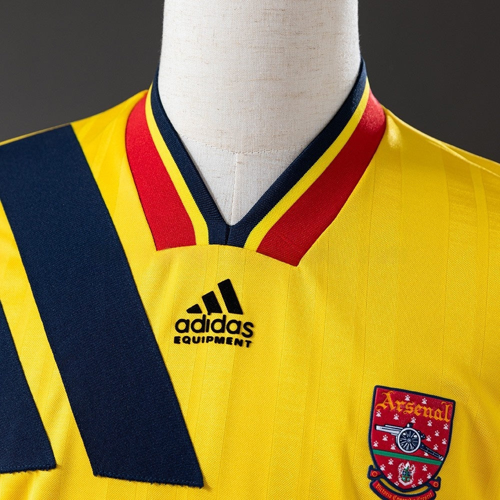 Arsenal Jersey 1993-94 Away Retro Football Kit