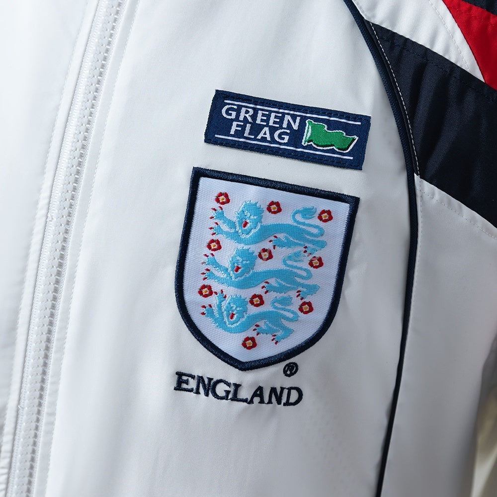 England Windbreaker 1998 Retro Football Soccer Jacket