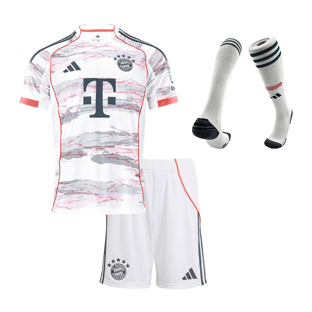 Kids Bayern Munich Away Full Kit 2025/26