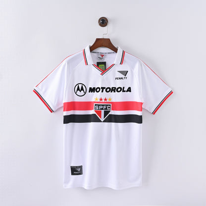 Retro Sao paulo Jersey 2000 Home Football Kit Soccer Jersey