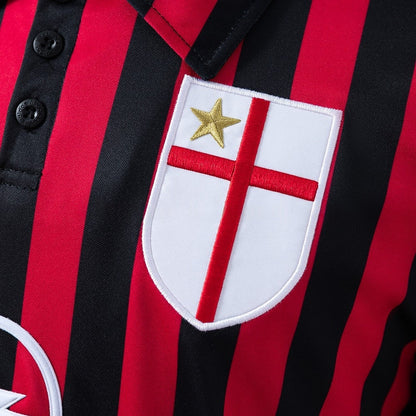 AC Milan Jersey 1999-00 Home Retro Football Kit