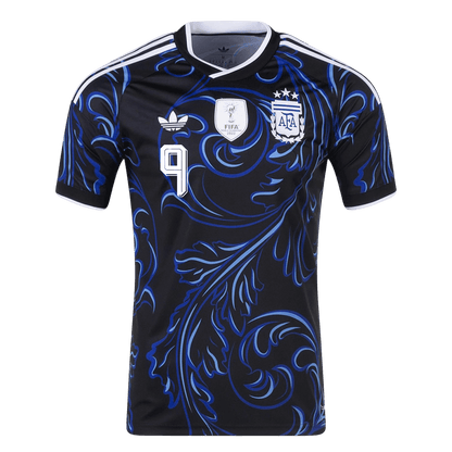 J. ÁLVAREZ #9 Mens Argentina World Cup Away Jersey 2026