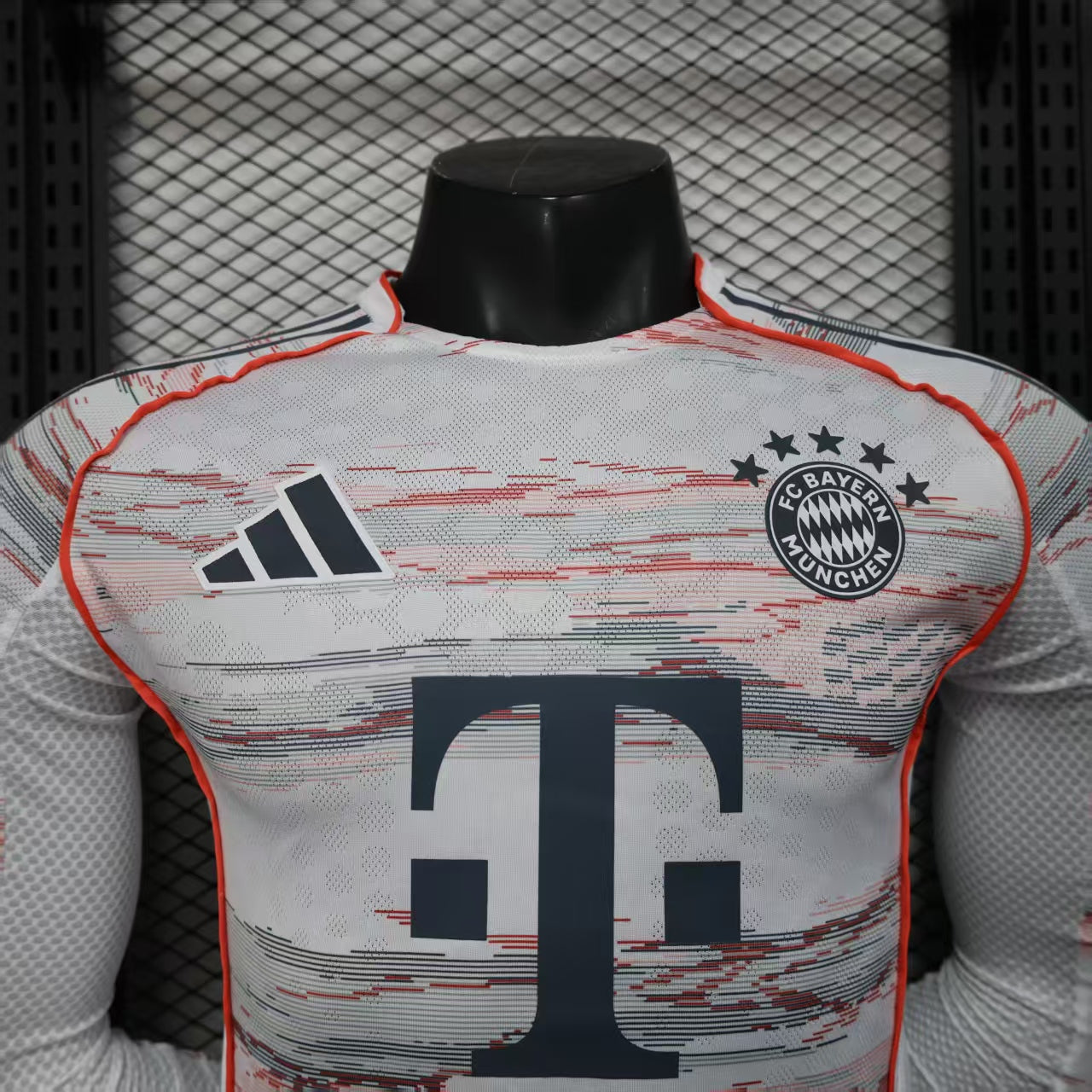 Player Version Bayern Munich Jersey 25/26 Away Long Sleeves Football Kit Soccer Jersey