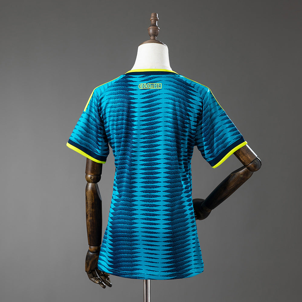 Women Colombia Away Jersey 2026 World Cup Football Kit Soccer Shirt