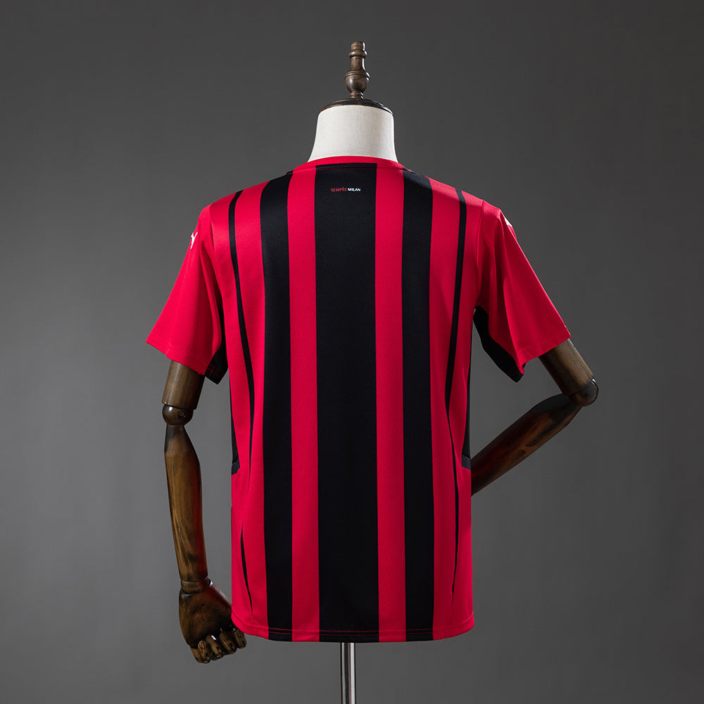 AC Milan Home Jersey 2021-22 Retro Football Kit Soccer Jersey