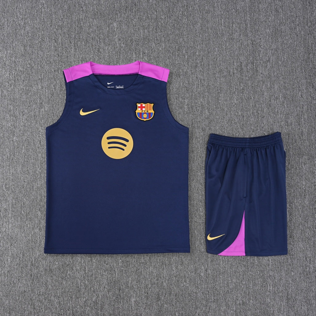Barcelona Vest Set Training Tracksuits 25/26 Football Kit Soccer Jersey