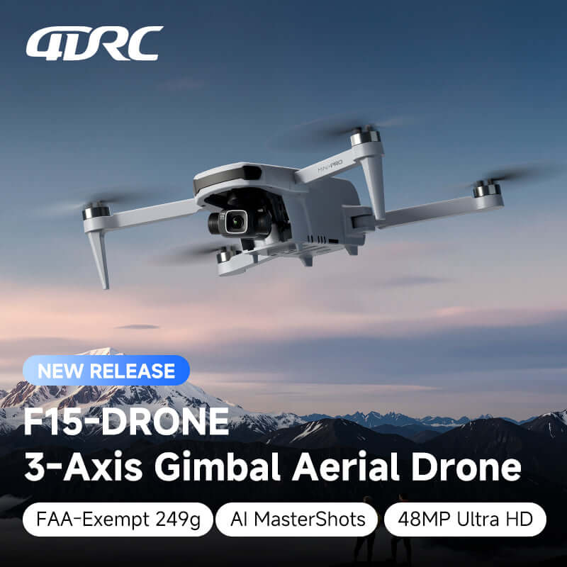4DRC F15 8K Drone with 3-Axis Gimbal & GPS
