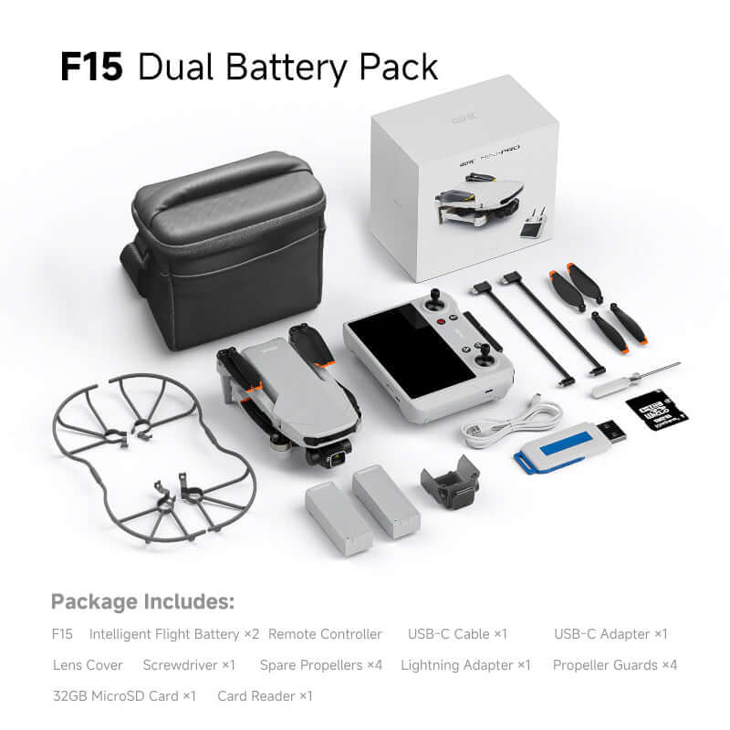 4DRC F15 8K Drone with 3-Axis Gimbal & GPS