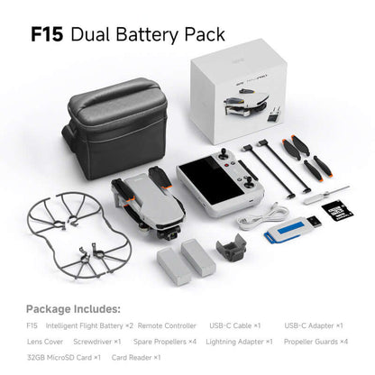 4DRC F15 8K Drone with 3-Axis Gimbal & GPS