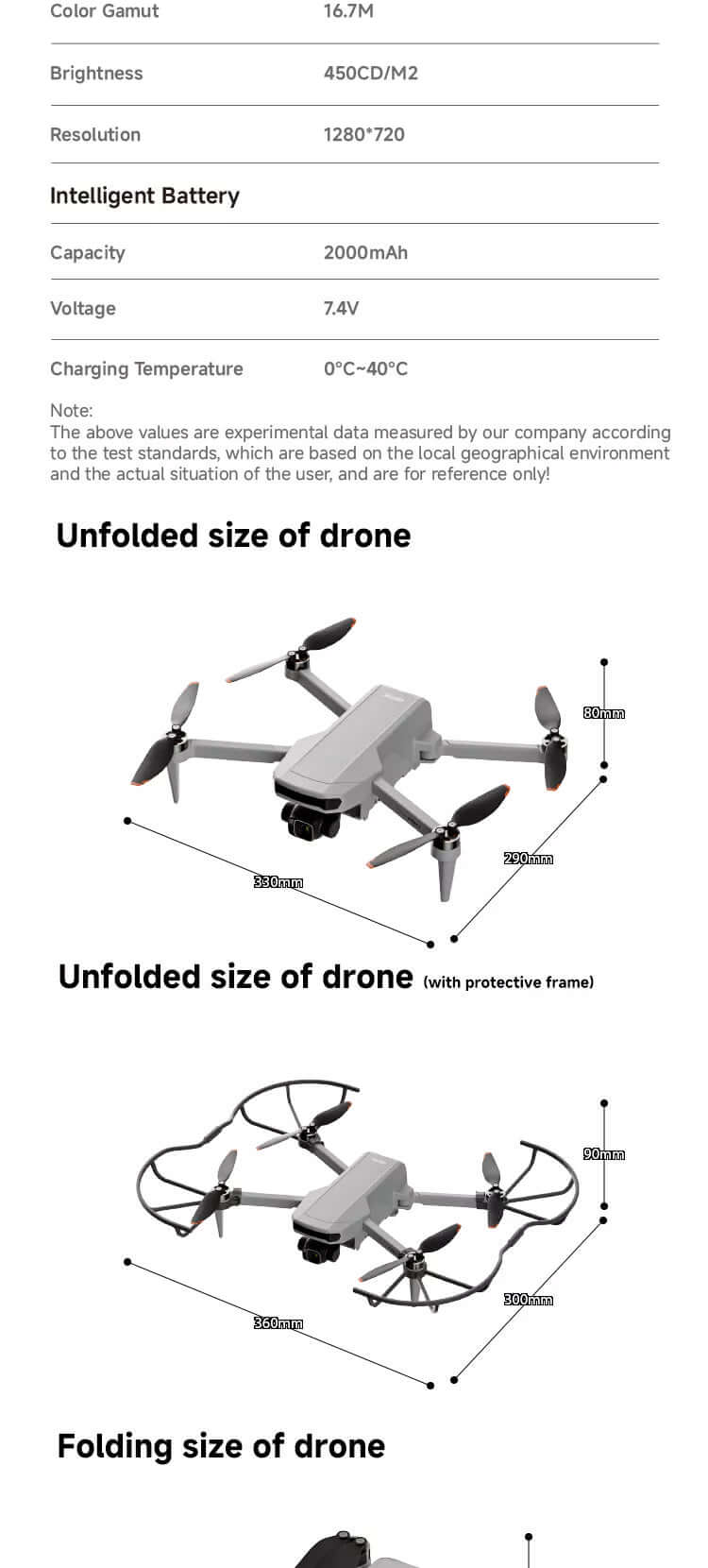 4DRC F15 8K Drone with 3-Axis Gimbal & GPS
