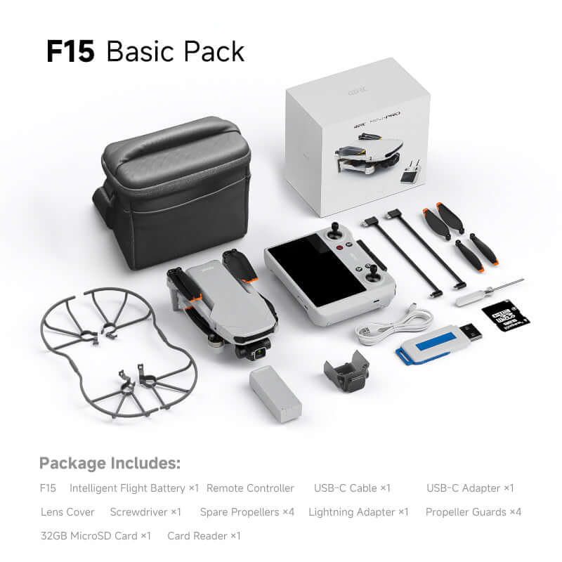 4DRC F15 8K Drone with 3-Axis Gimbal & GPS
