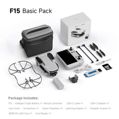 4DRC F15 8K Drone with 3-Axis Gimbal & GPS