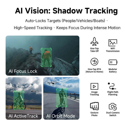 4DRC F15 8K Drone with 3-Axis Gimbal & GPS