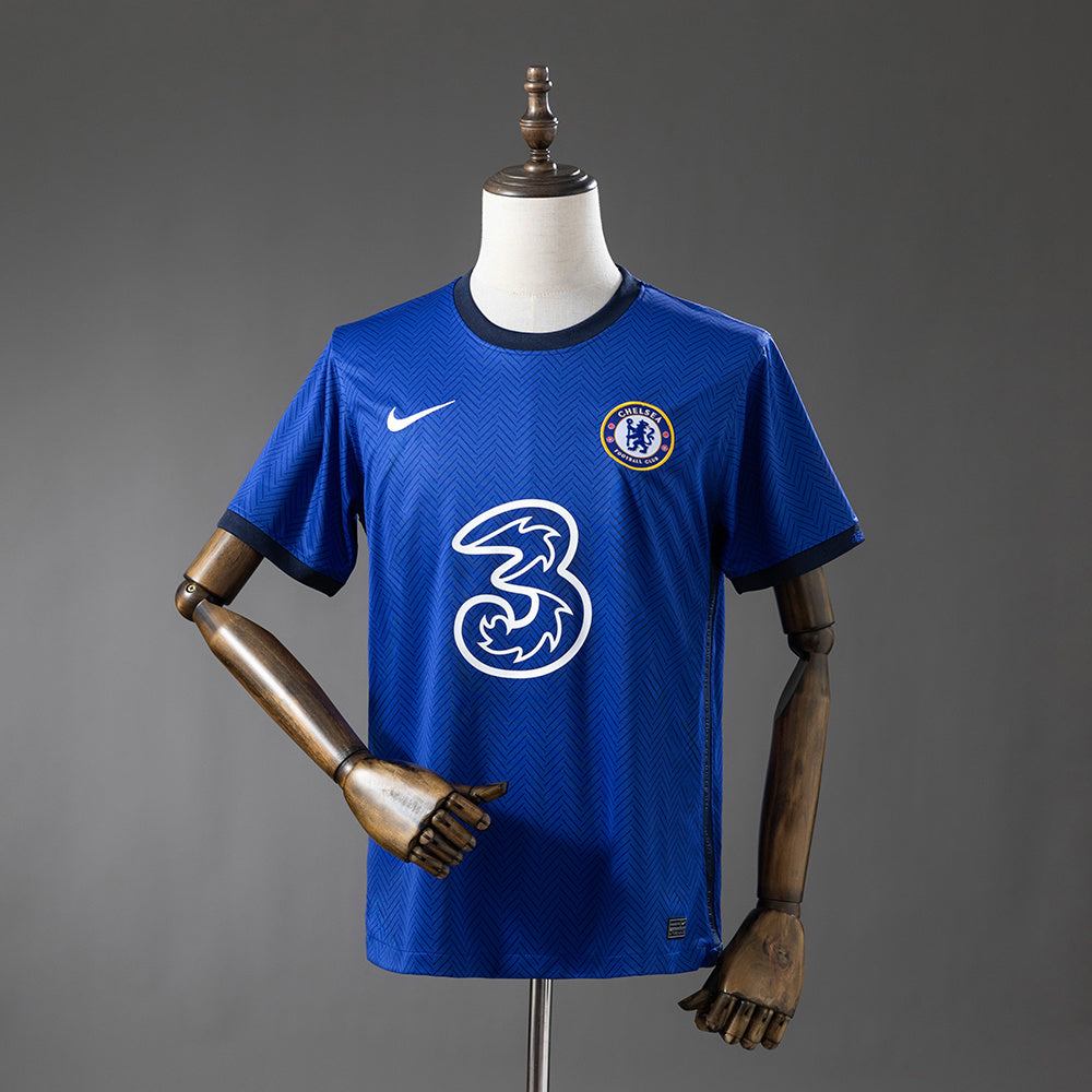 Chelsea Home Jersey 2020-21 Retro Football Kit Soccer Shirt