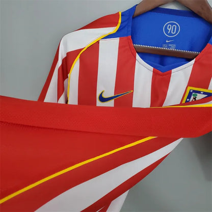 Atletico Madrid 04/05 Home Retro Club Jersey