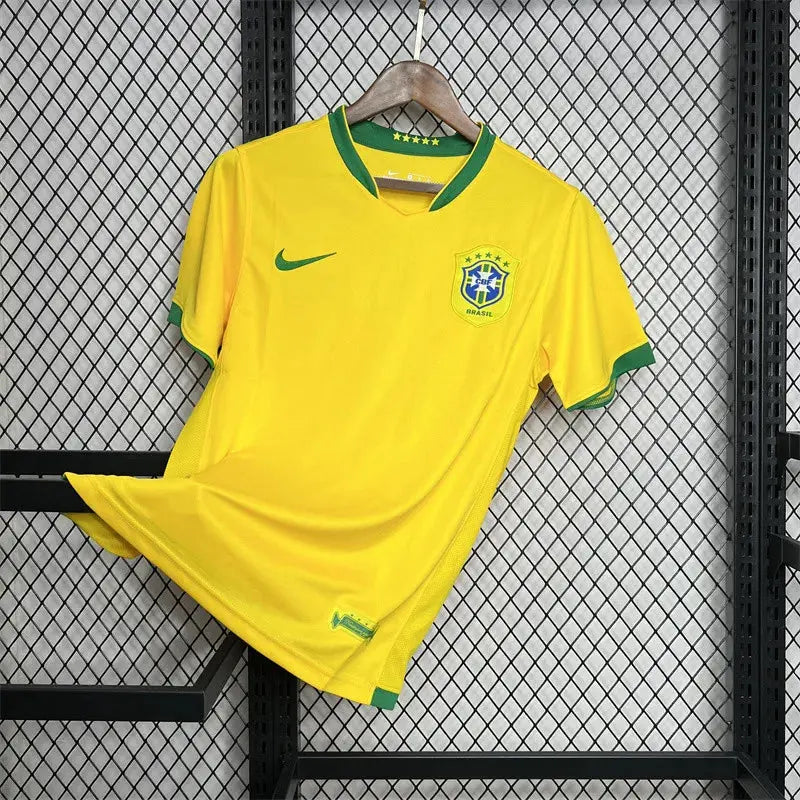 Retro Brazil Home Jersey 2006 Football Kit