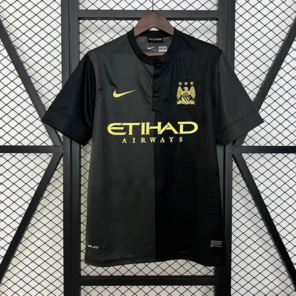 Retro Manchester City Jersey 2013-14 Away Football Kit Soccer Jersey