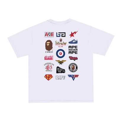 Bape original quality 100% cotton street T shirt D002