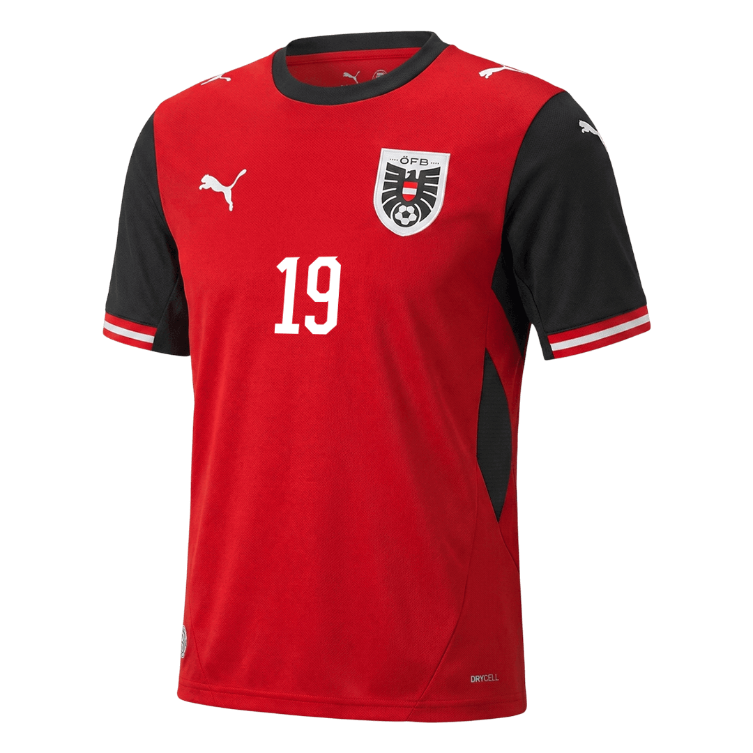 BAUMGARTNER #19 Mens Austria World Cup Home Jersey 2026