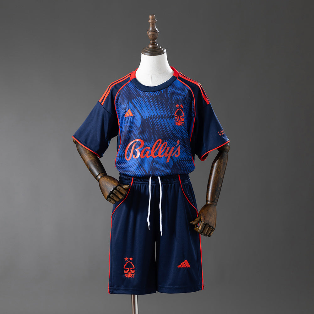 Kids Nottingham Forest Jersey 2025/26 Third Football Kit