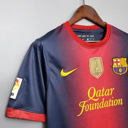 Barcelona Retro Jersey 2012/13 Home Football Jersey Soccer Shirt