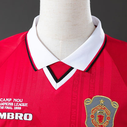 Manchester United Jersey 1999/00 Home Retro Kit