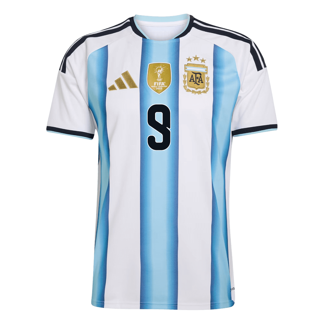 J.ÁLVAREZ #9 Mens Argentina World Cup Home Jersey 2026 [PREMIUM]