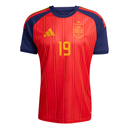 LAMINE YAMAL #19 Mens Spain World Cup Home Jersey 2026 [PREMIUM]