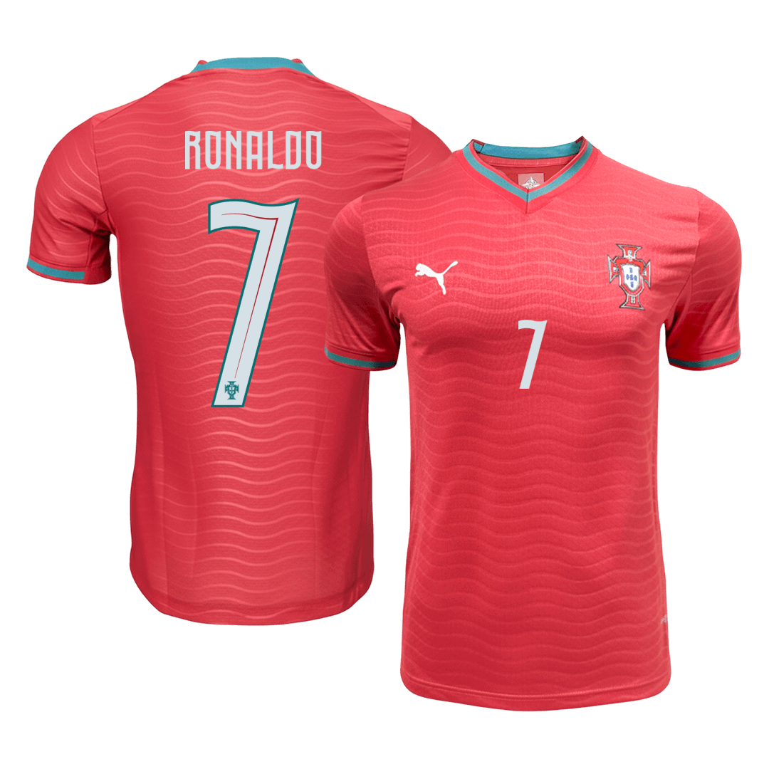 RONALDO #7 Mens Portugal World Cup Home Jersey 2026 - Player Version (Slim Fit)