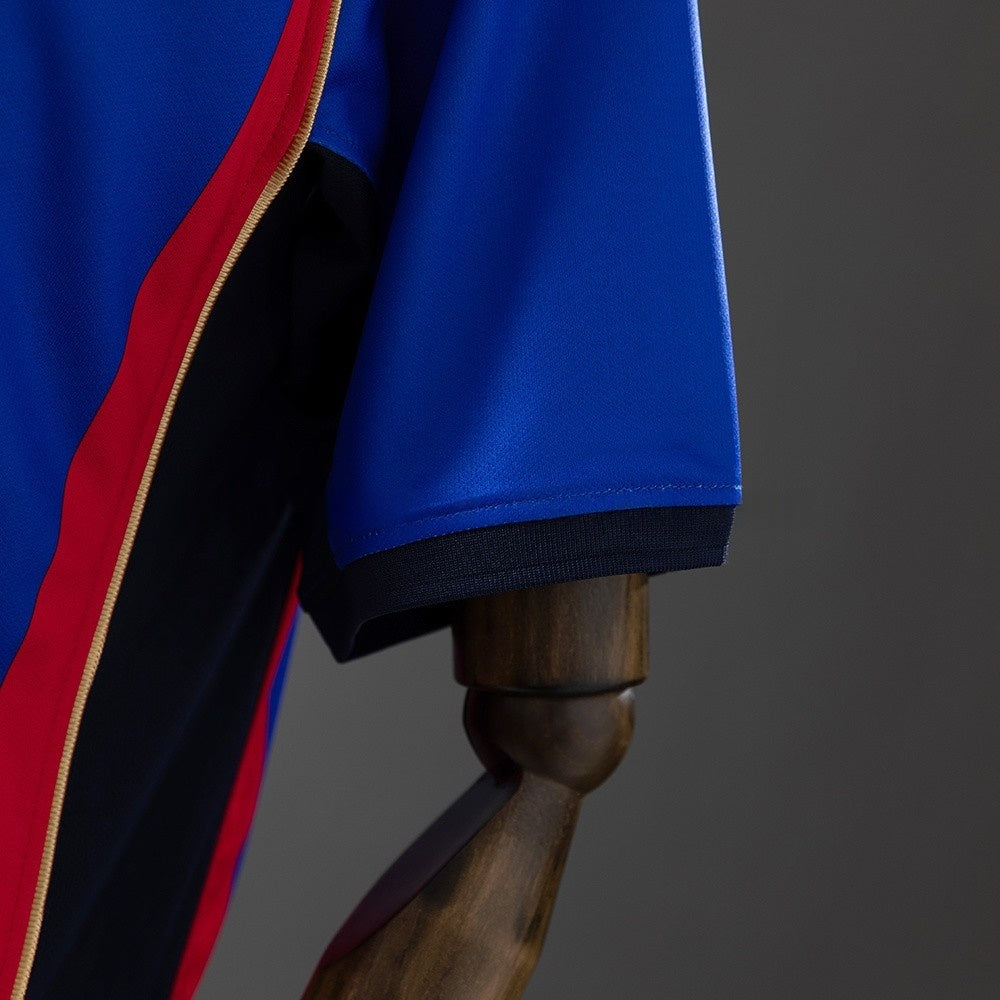 Barcelona Jersey 2001-02 Home Retro Football Kit