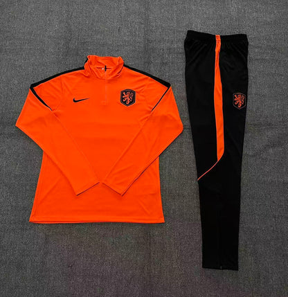 Kids Netherlands Training Tracksuits 2026 Football Kit Soccer Jersey