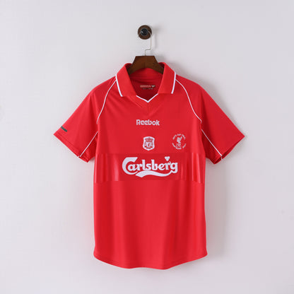 Retro Liverpool Home Jersey 2000-01 Football Kit Soccer shirt