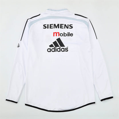 Retro Real Madrid Training Tracksuits 2004-05 Football Kit Soccer Jersey
