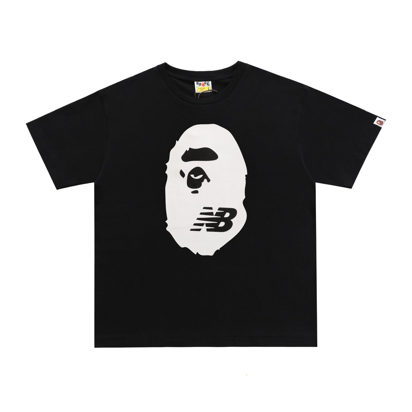 Ape Head NB Graphic T-Shirt - Black