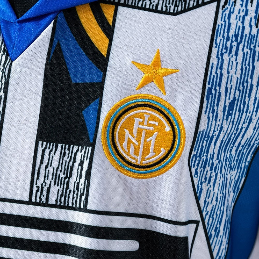 Inter Milan Jersey 1995-96 Away Retro Football Kit