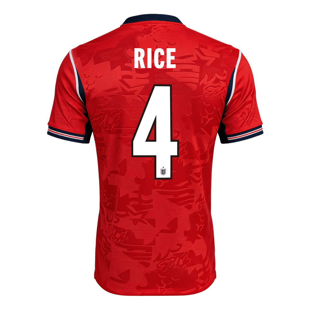 RICE #4 Mens England World Cup Away Jersey 2026