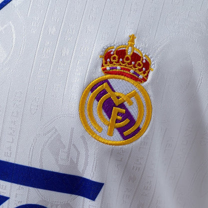 Real Madrid Jersey 1996-97 Home Retro Football Kit