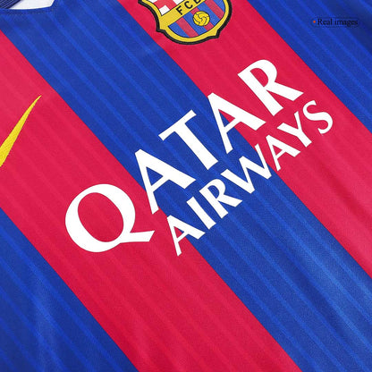 Retro MESSI #10 2016/17 Mens Barcelona Home Jersey