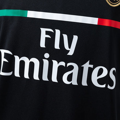 AC Milan Jersey 2011-12 Away Retro Football Kit Long Sleeves