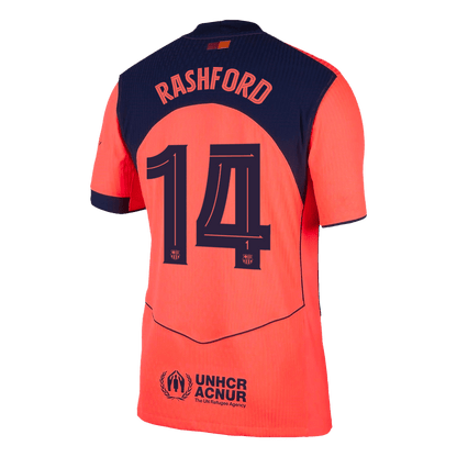 RASHFORD #14 Mens Barcelona Third Jersey 2025/26 UCL - Player Version (Slim Fit)