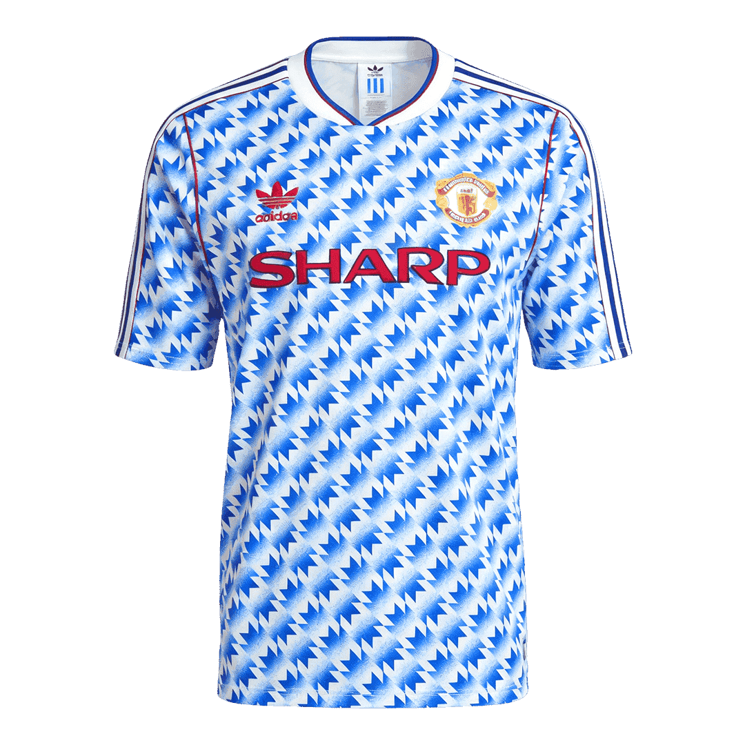 Retro 1990/92 Mens Manchester United Away Jersey