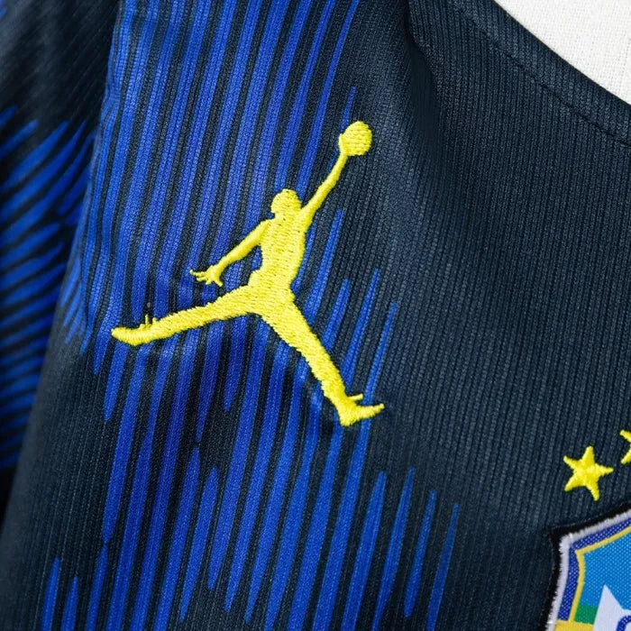 Kids Brazil Away Jersey 2026 World Cup Football Kit Soccer Shirt