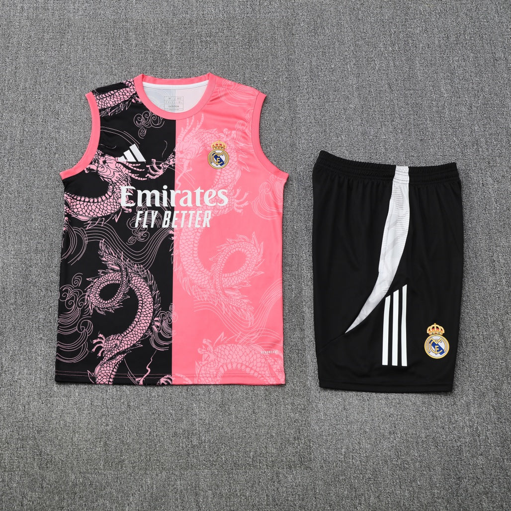 Real Madrid Vest Set Training Tracksuits 25/26 Football Kit Soccer Jersey