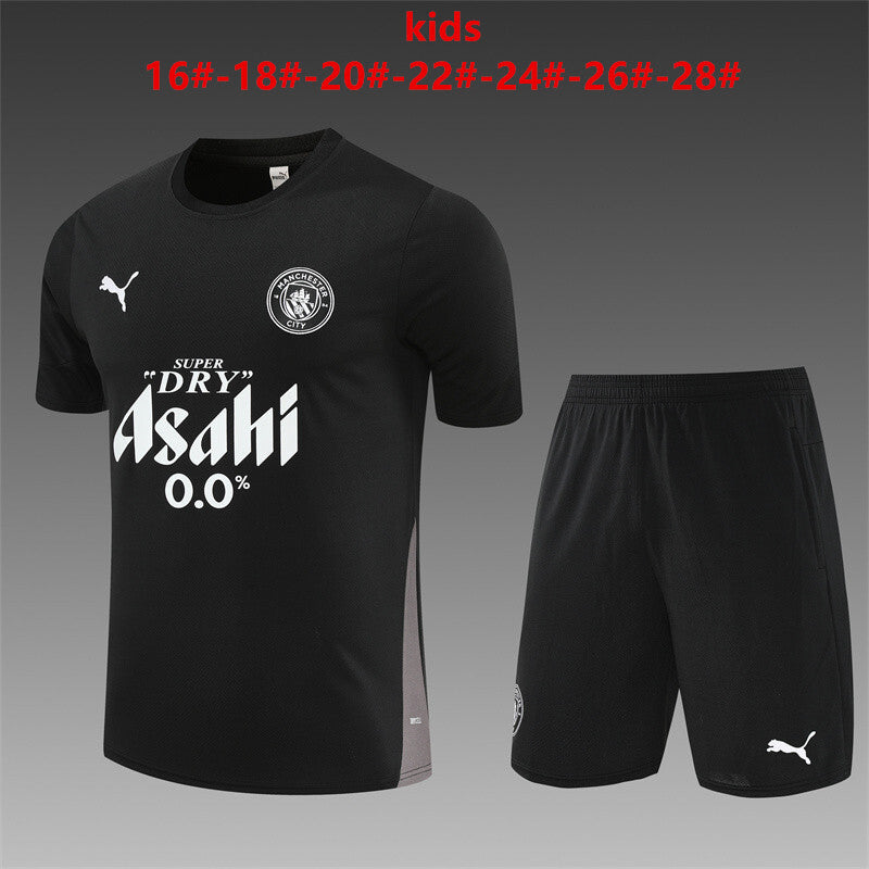 Kids Manchester City Training Tracksuits 25/26 Football Kit Soccer Jersey