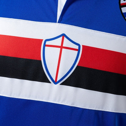 Sampdoria Home Jersey 2015-2016 Retro Football Kit Soccer Shirt